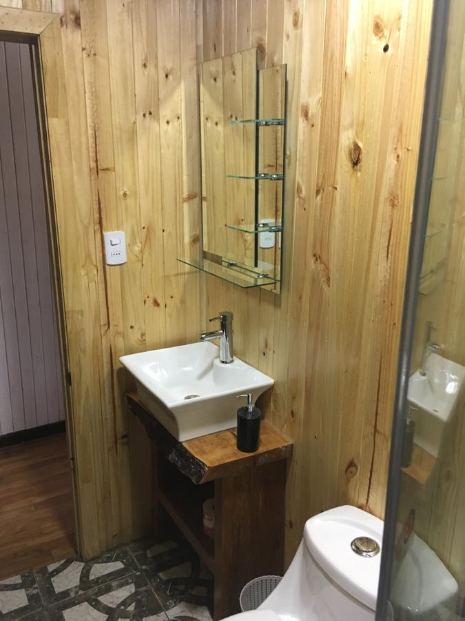 Hostal Plaza Chiloe Castro Dış mekan fotoğraf